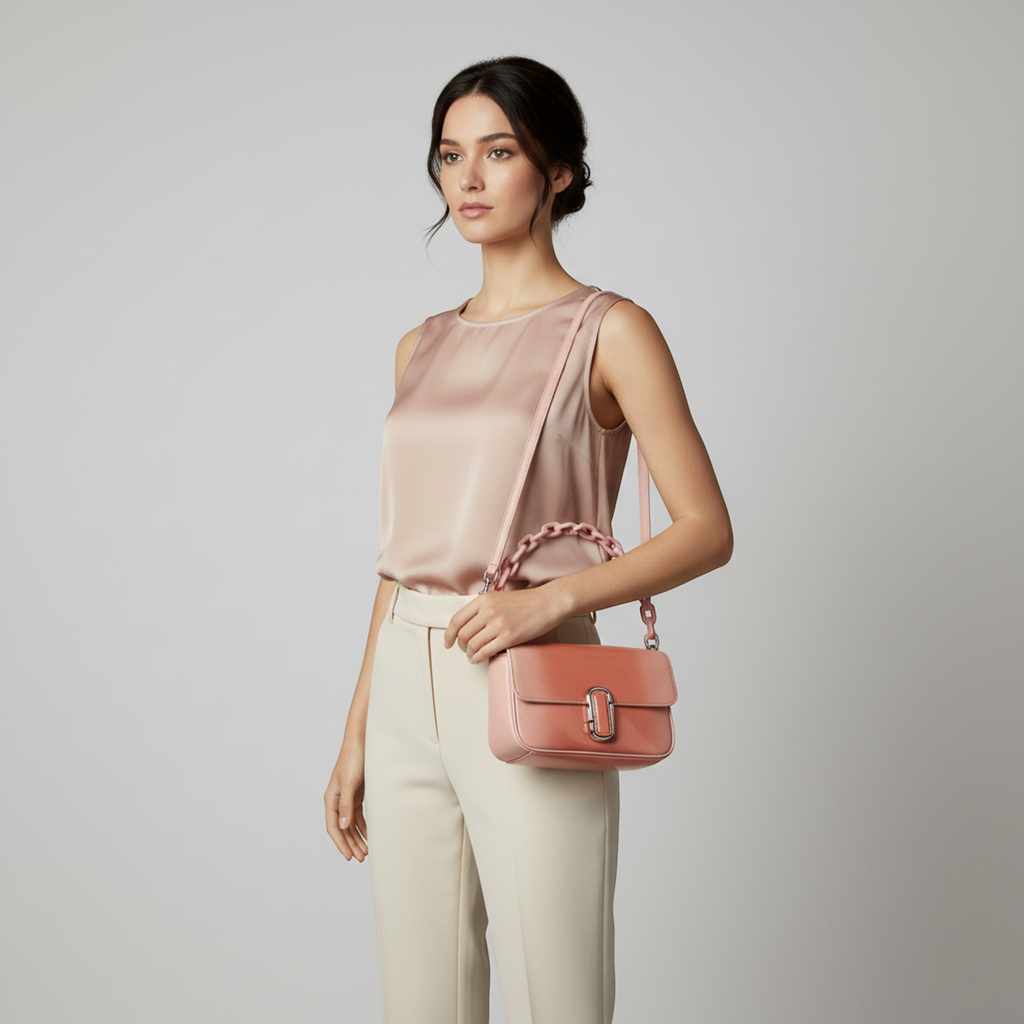 Marc by Marc Jacobs · Enamel Leather Tote