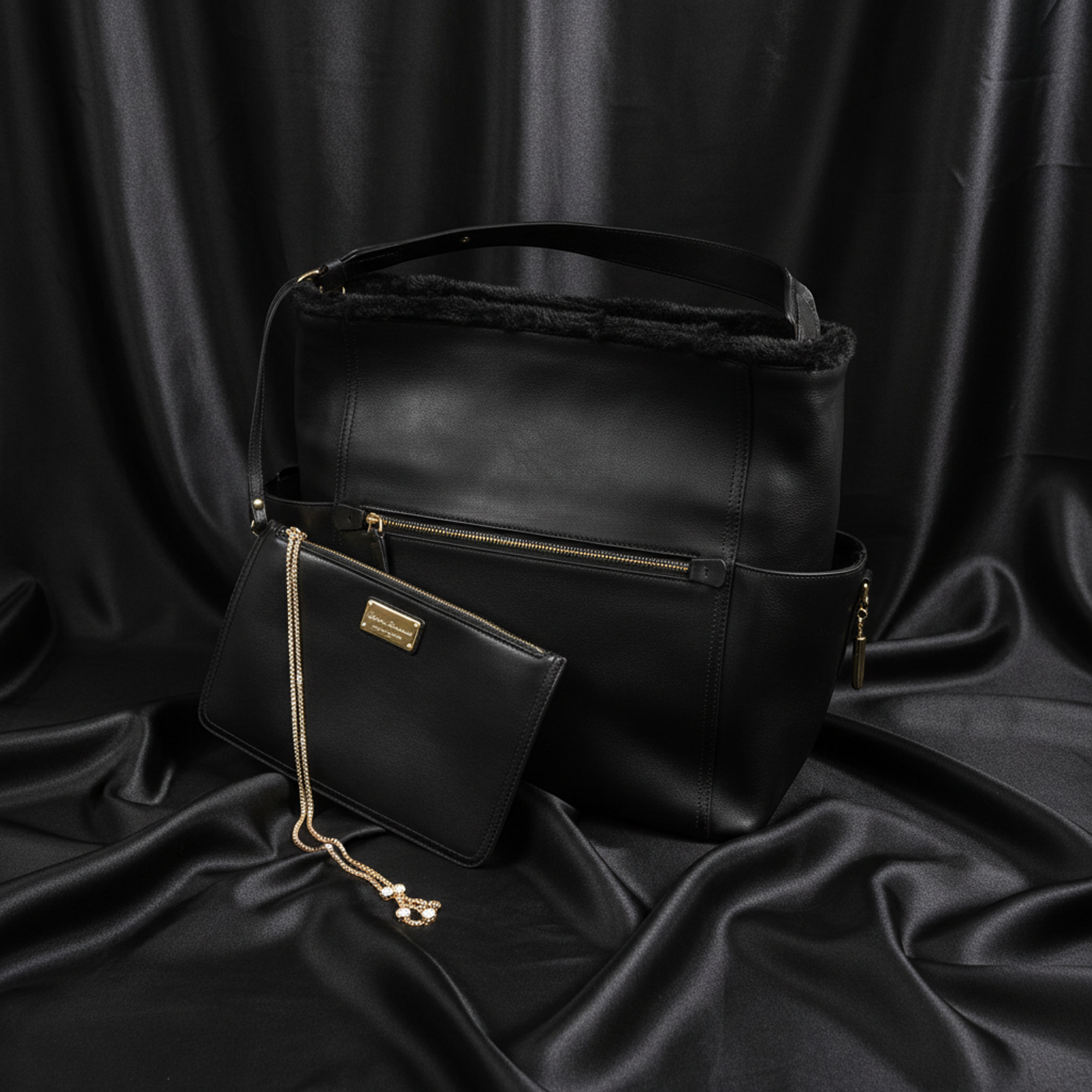 Salvatore Ferragamo · Mouton Leather Tote