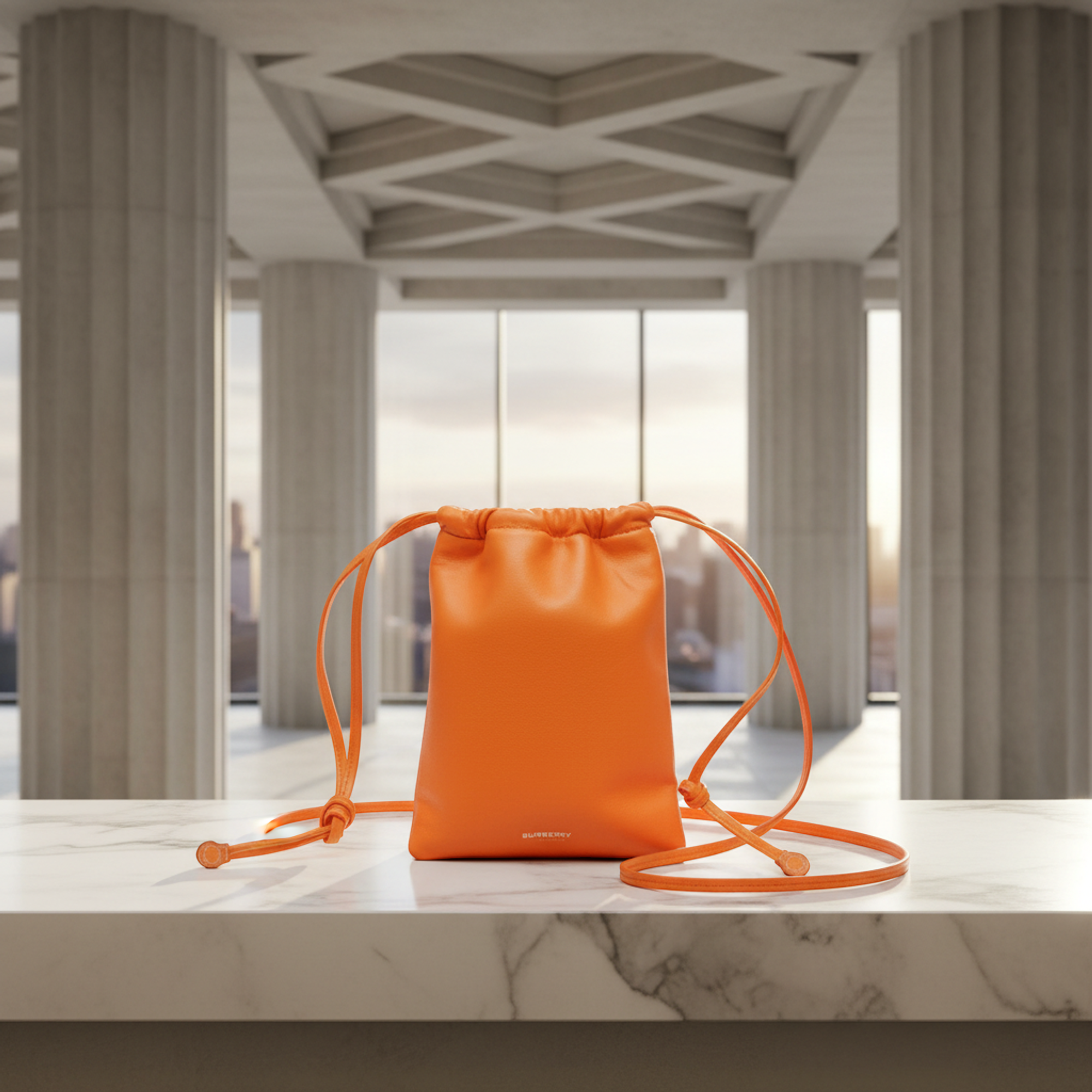 Burberry · Leather Phone Crossbody