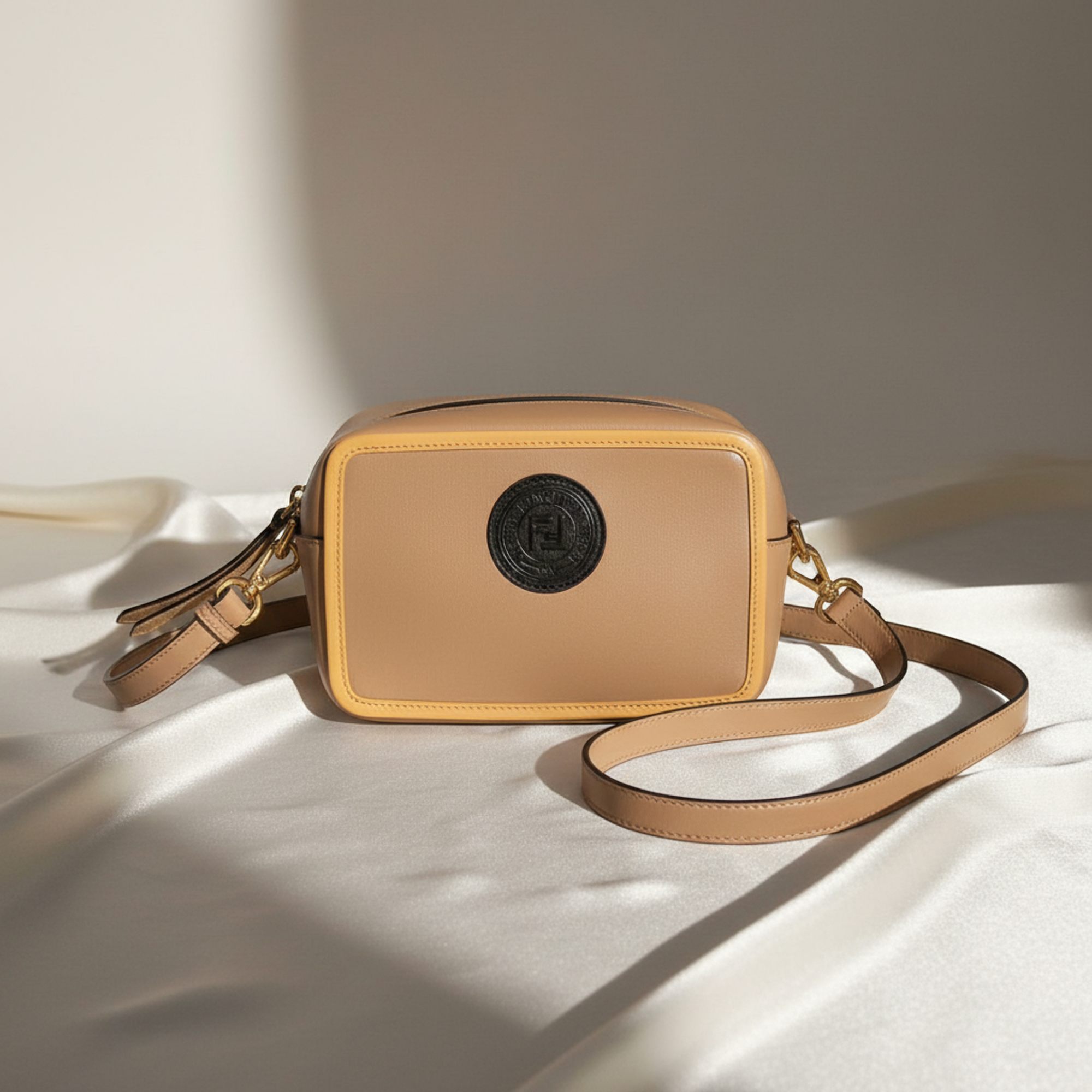 Fendi Pochette Cam · Leather