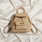 Coach Leah · Leather Backpack