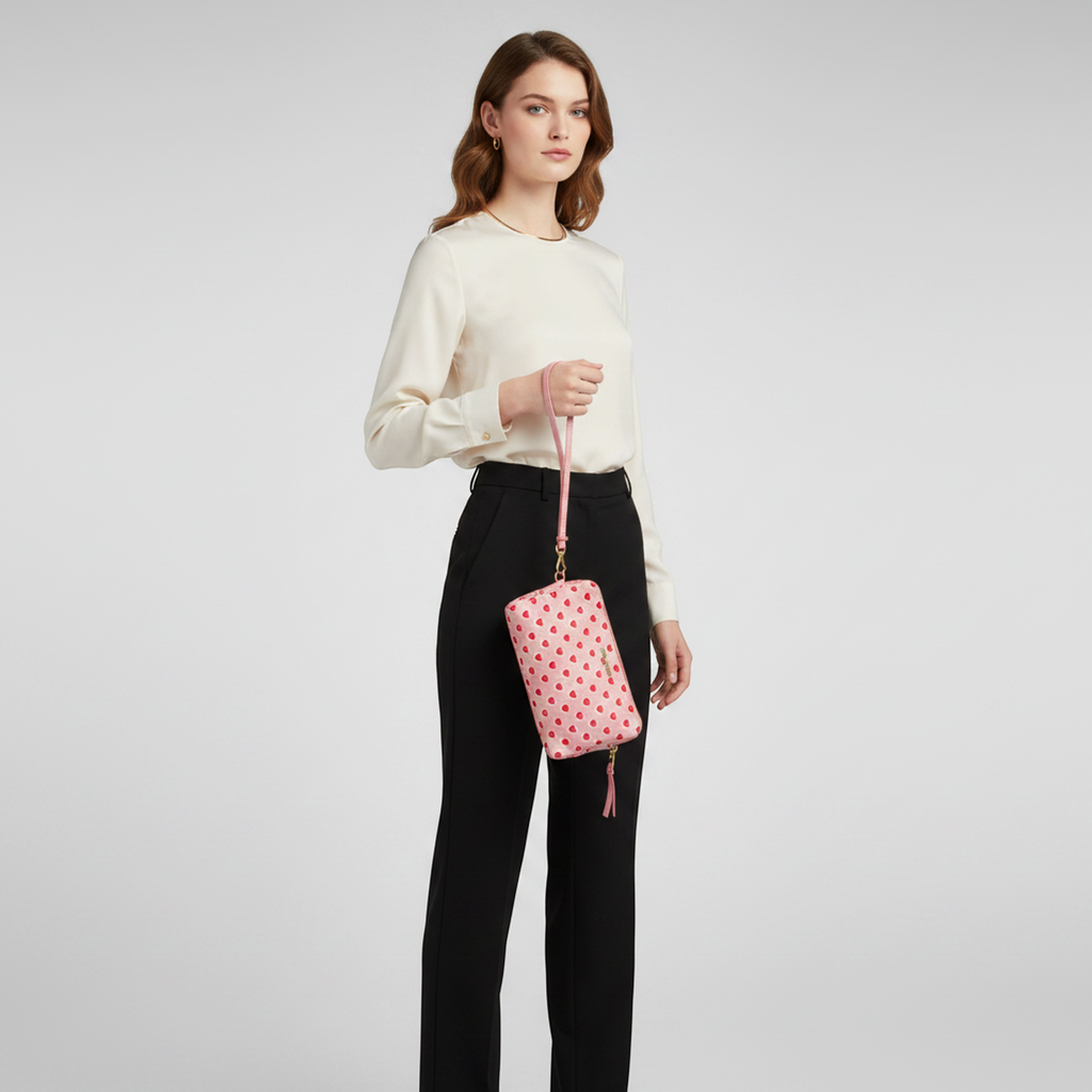Miu Miu Heart · Nylon Pouch