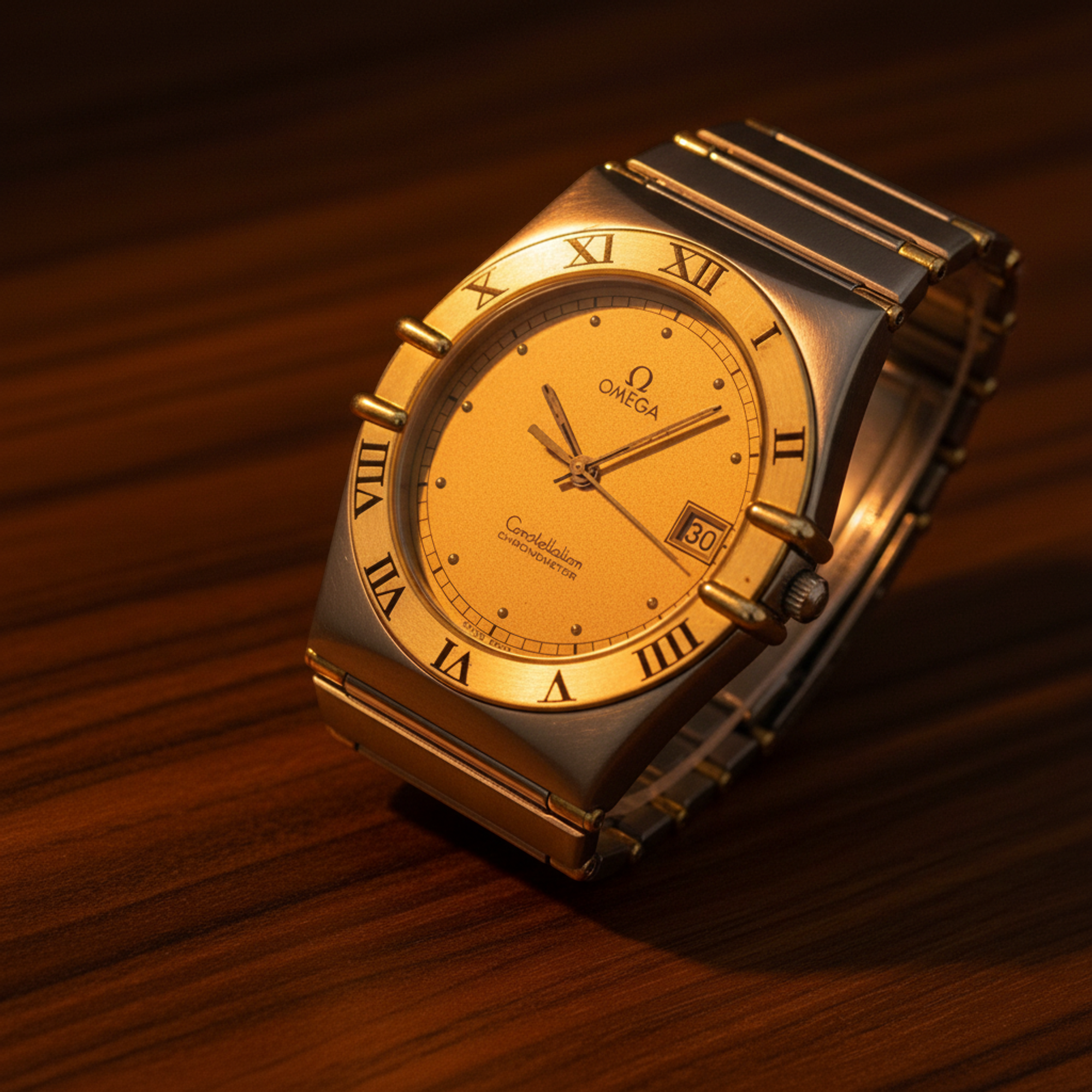Omega Constellation · Steel & 18K Yellow Gold
