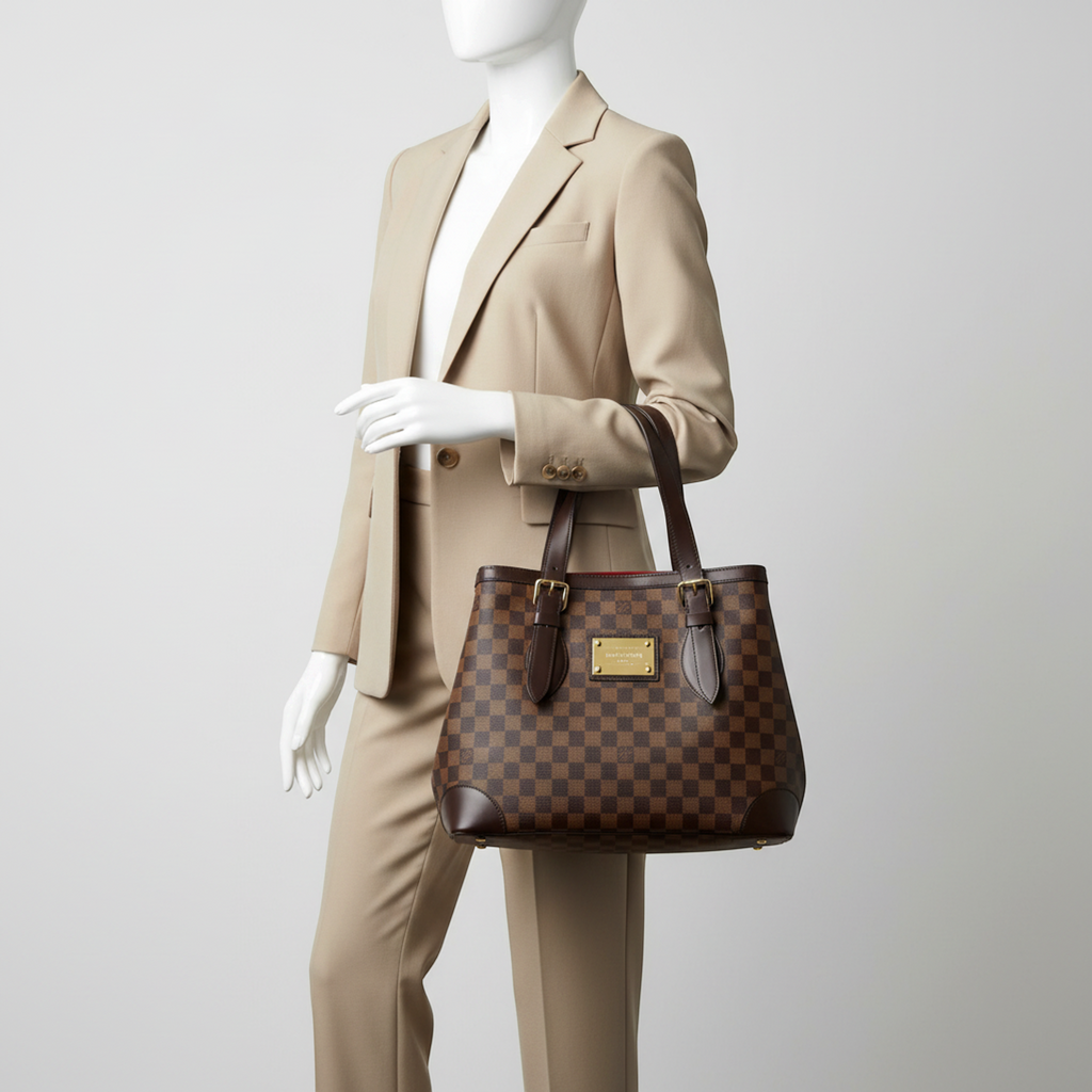 Louis Vuitton Hampstead MM · Damier Ebene