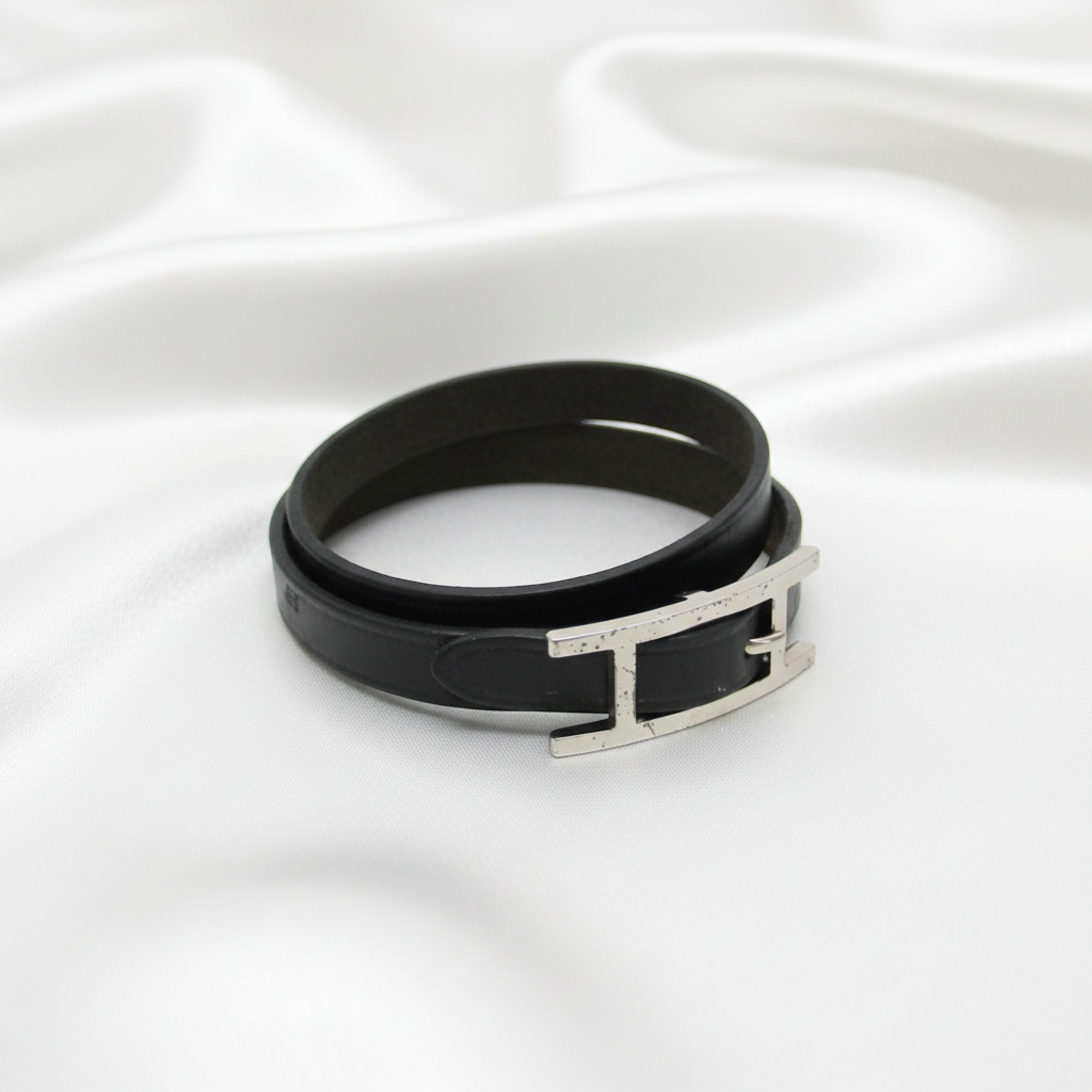 Hermès Hapi · 4-Row Leather Wrap