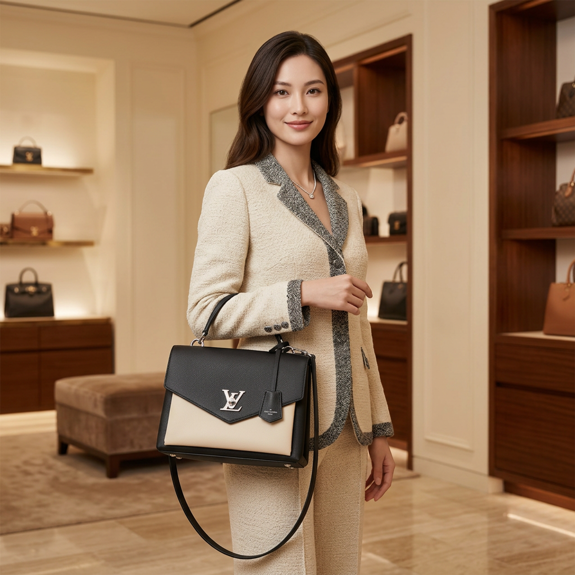 Louis Vuitton My Rock Me · Bicolor Leather