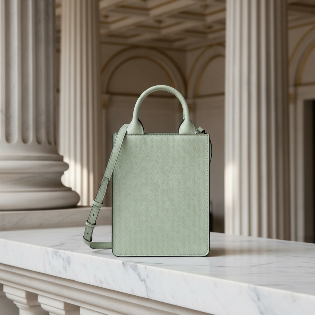 Valextra Boxy Micro · Calfskin