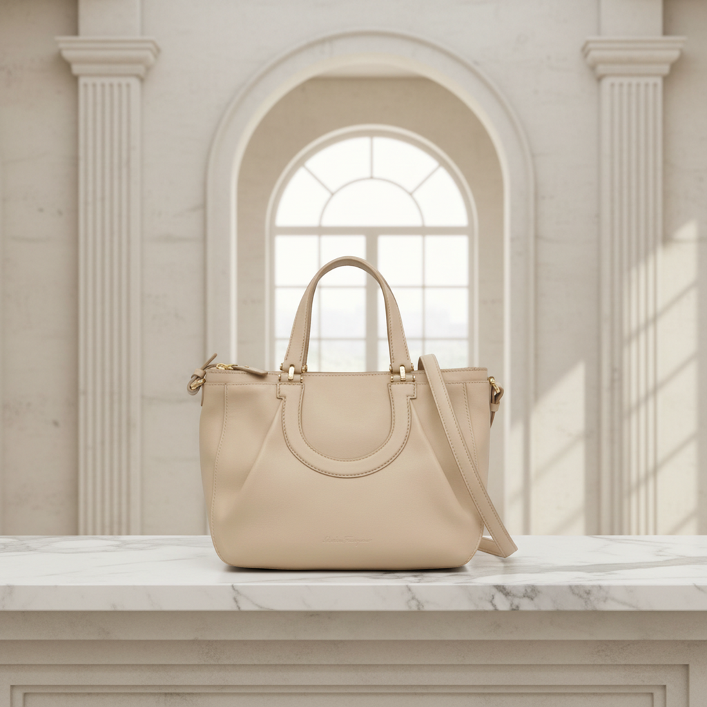 Salvatore Ferragamo Gancini · Leather