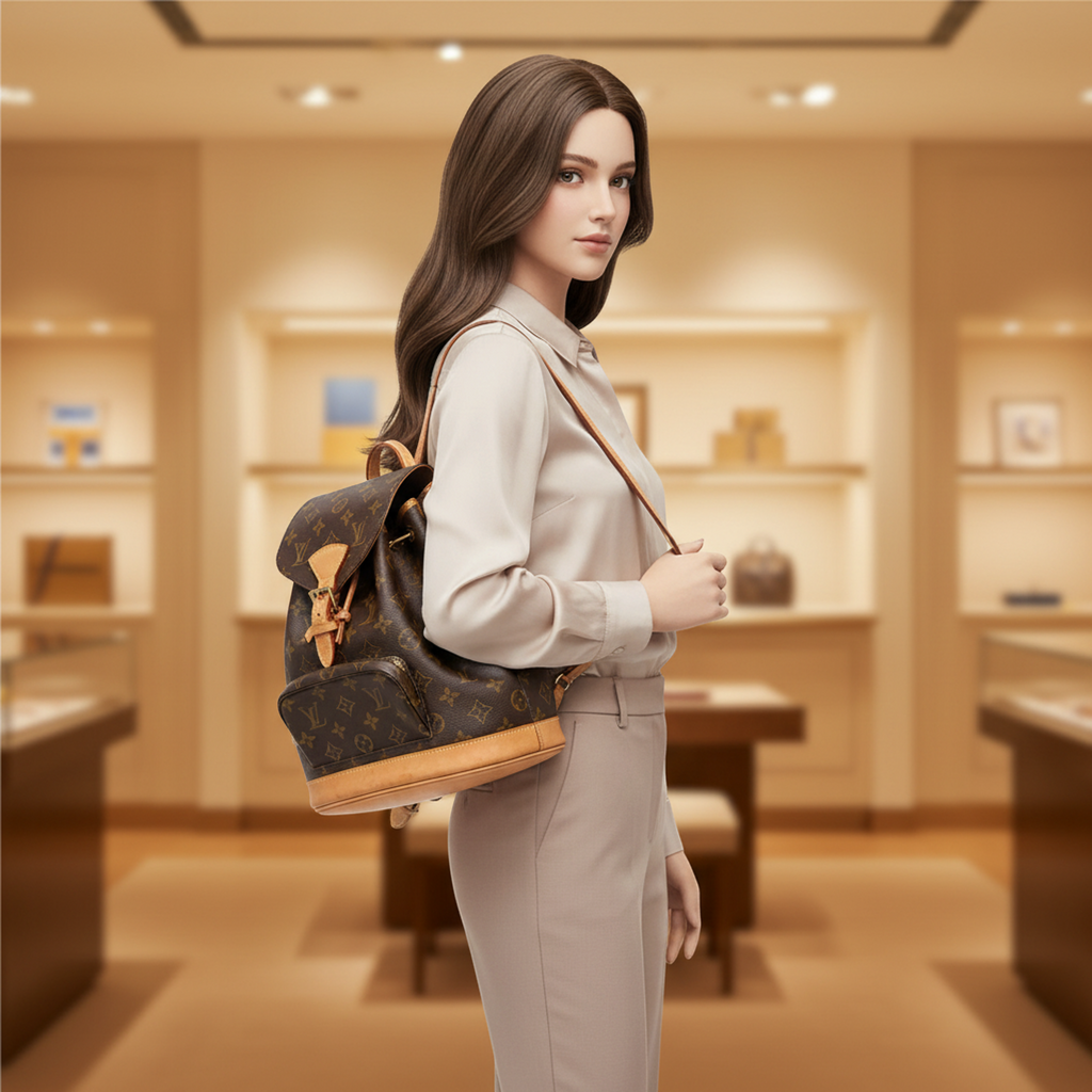 Louis Vuitton Montsouris MM · Monogram