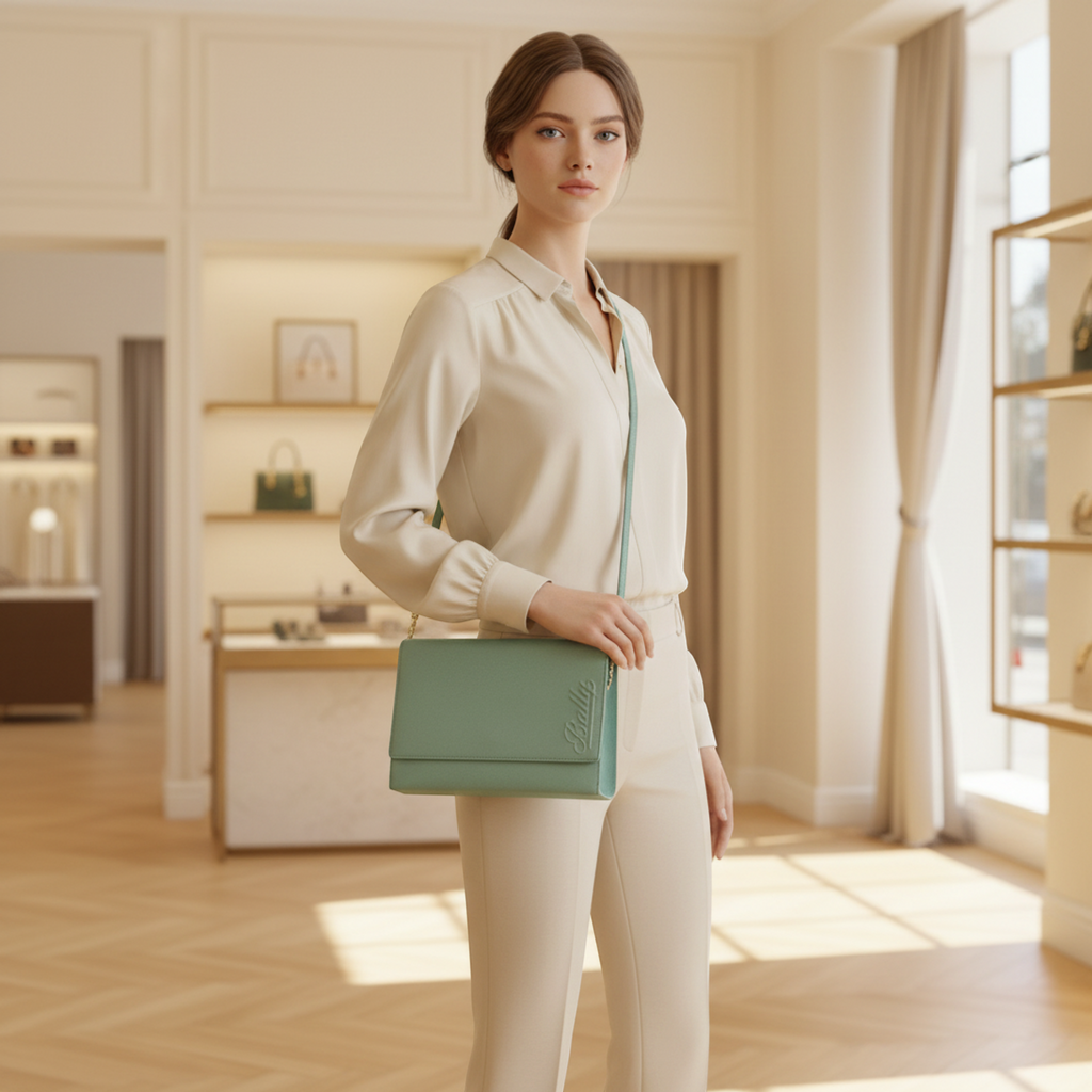 Bally Leann · Chain Shoulder Bag · Leather