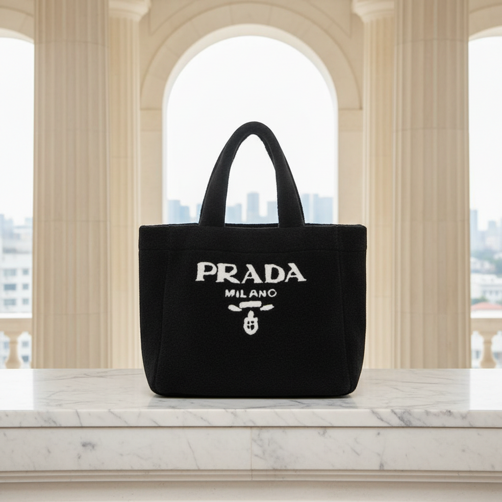 Prada Montone · Fur Tote