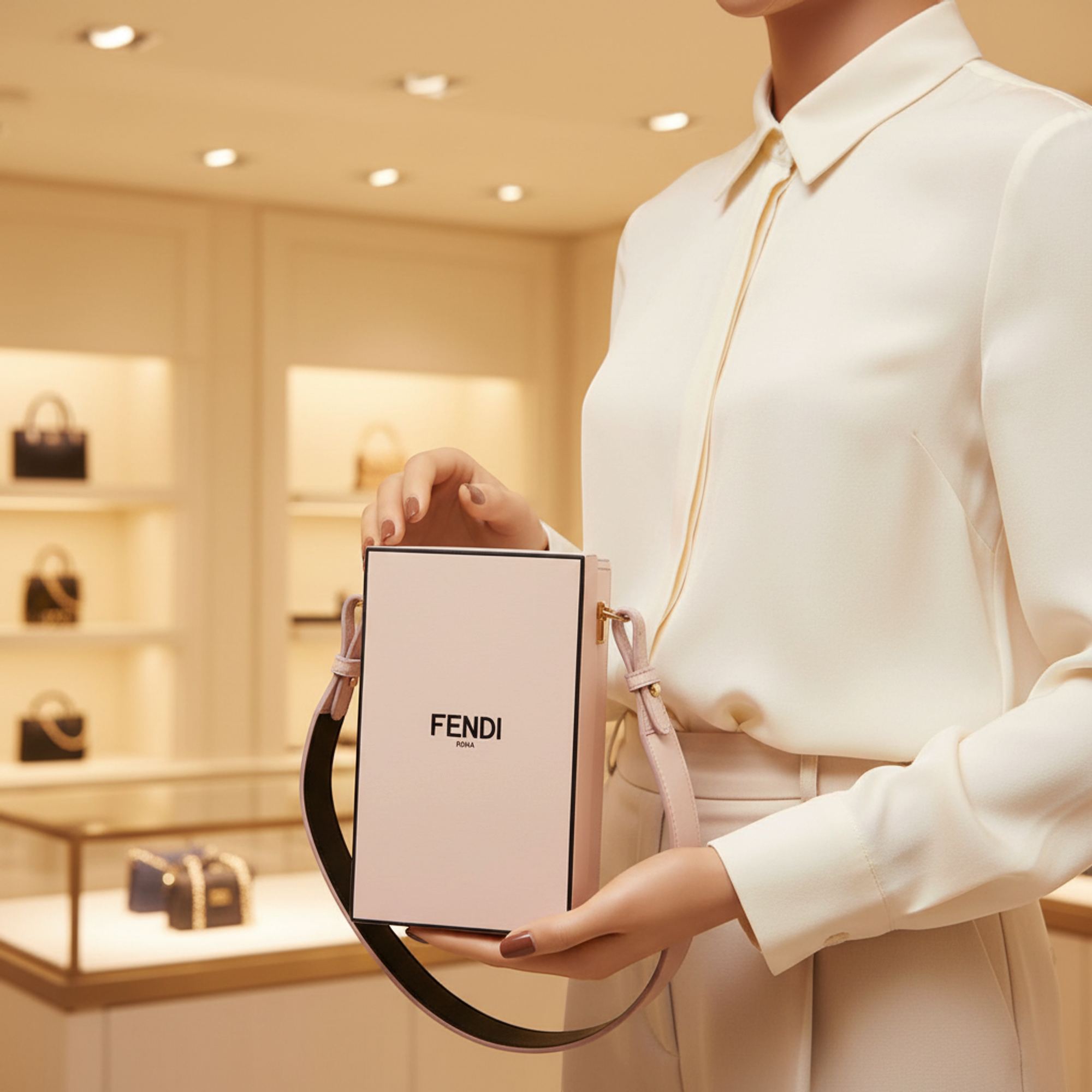 Fendi Box · Leather