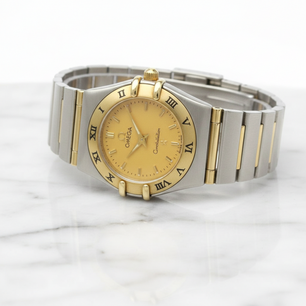 Omega Constellation · 18K Yellow Gold · Steel