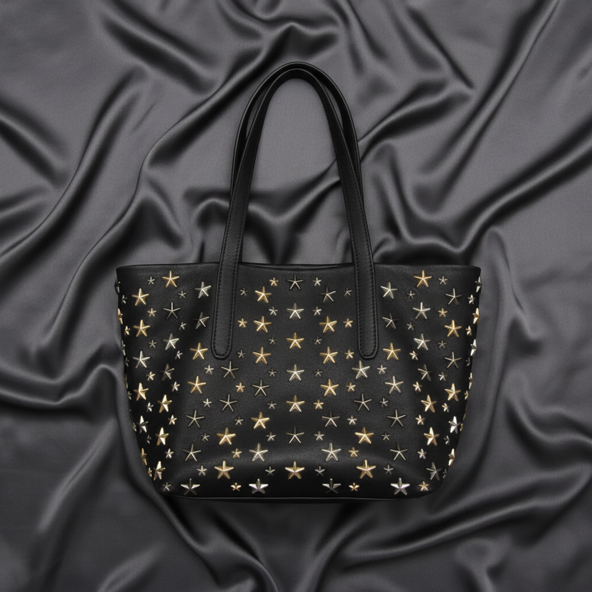 Jimmy Choo Studded Leather Tote