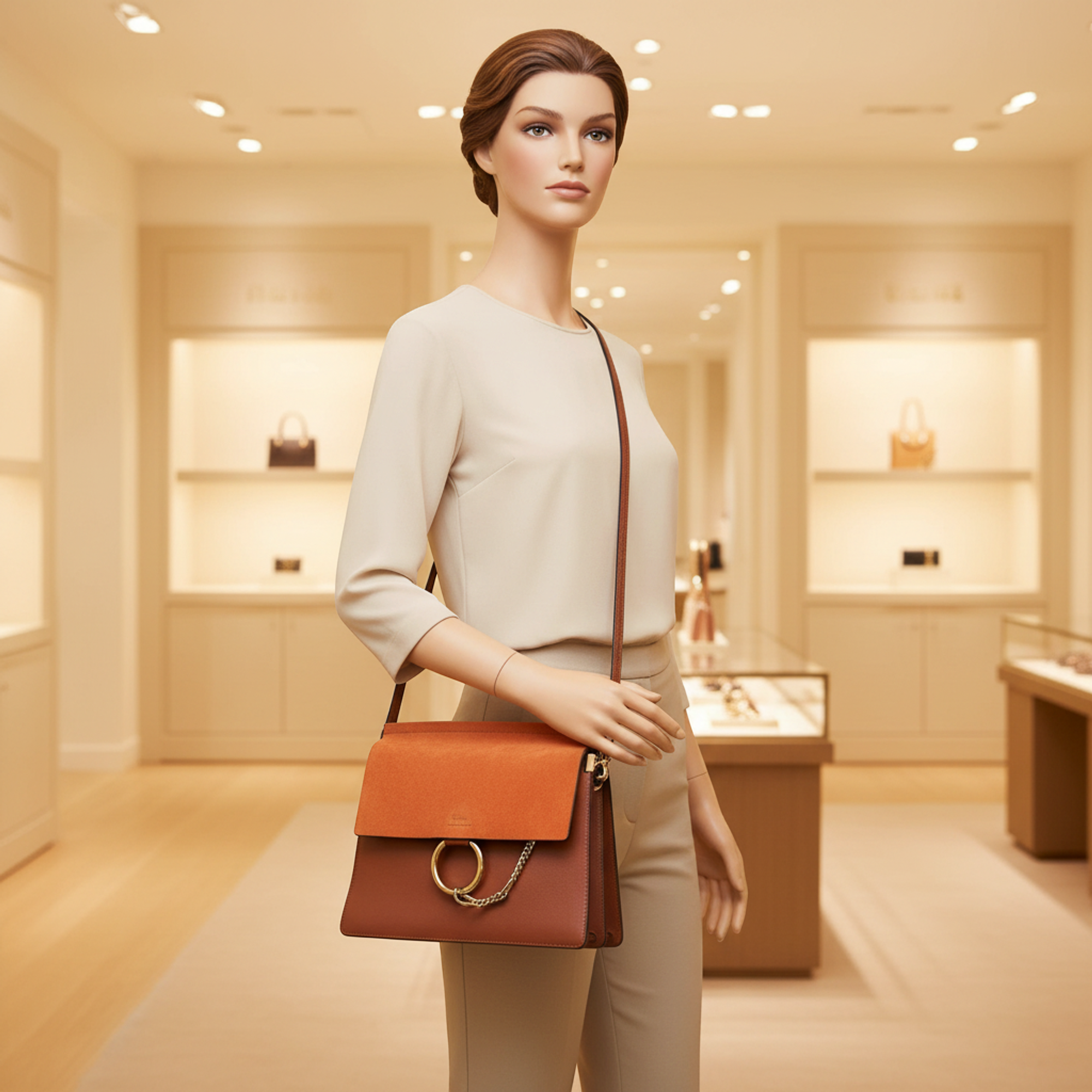 Chloé Faye · Suede & Leather