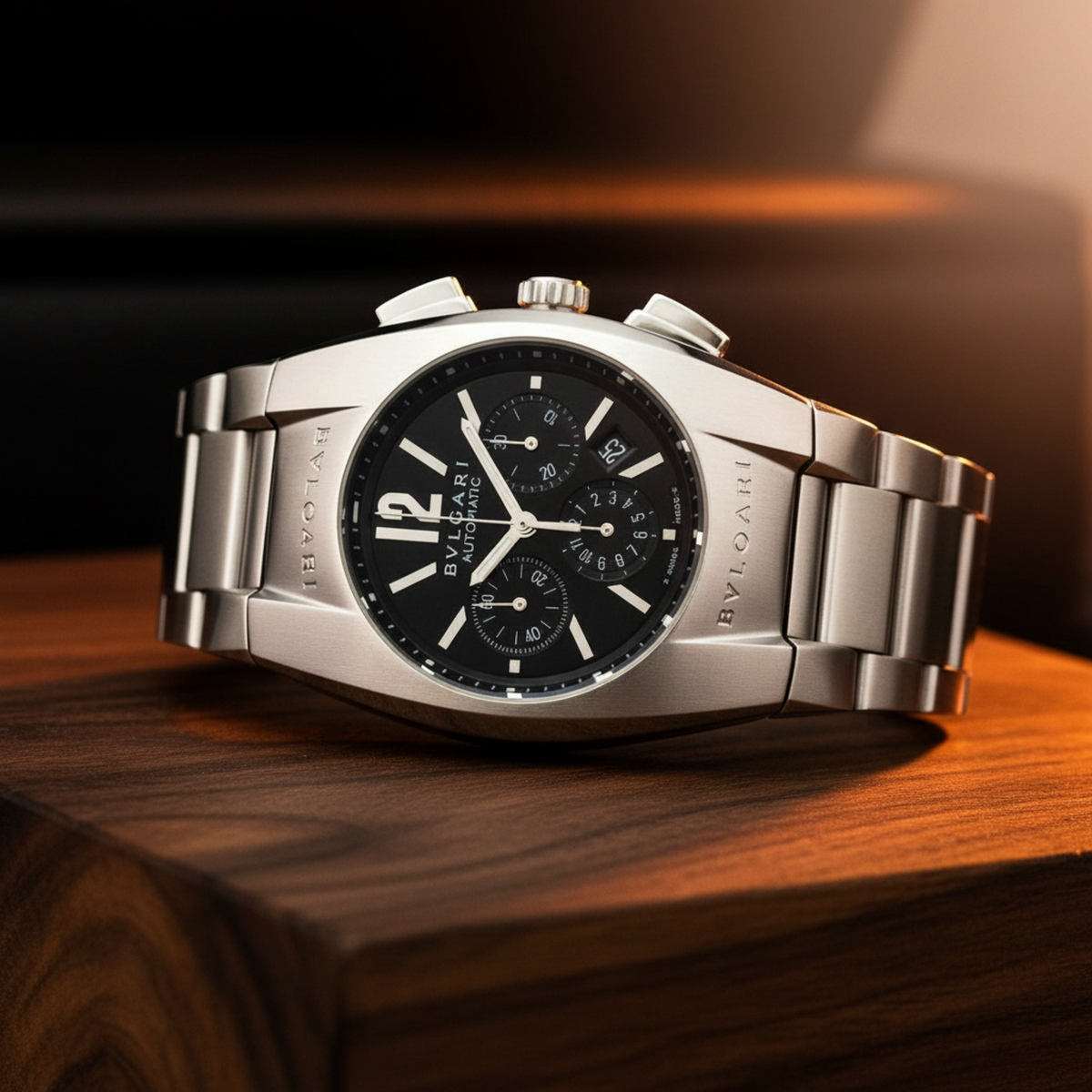 Bvlgari Ergon · Steel · Chronograph