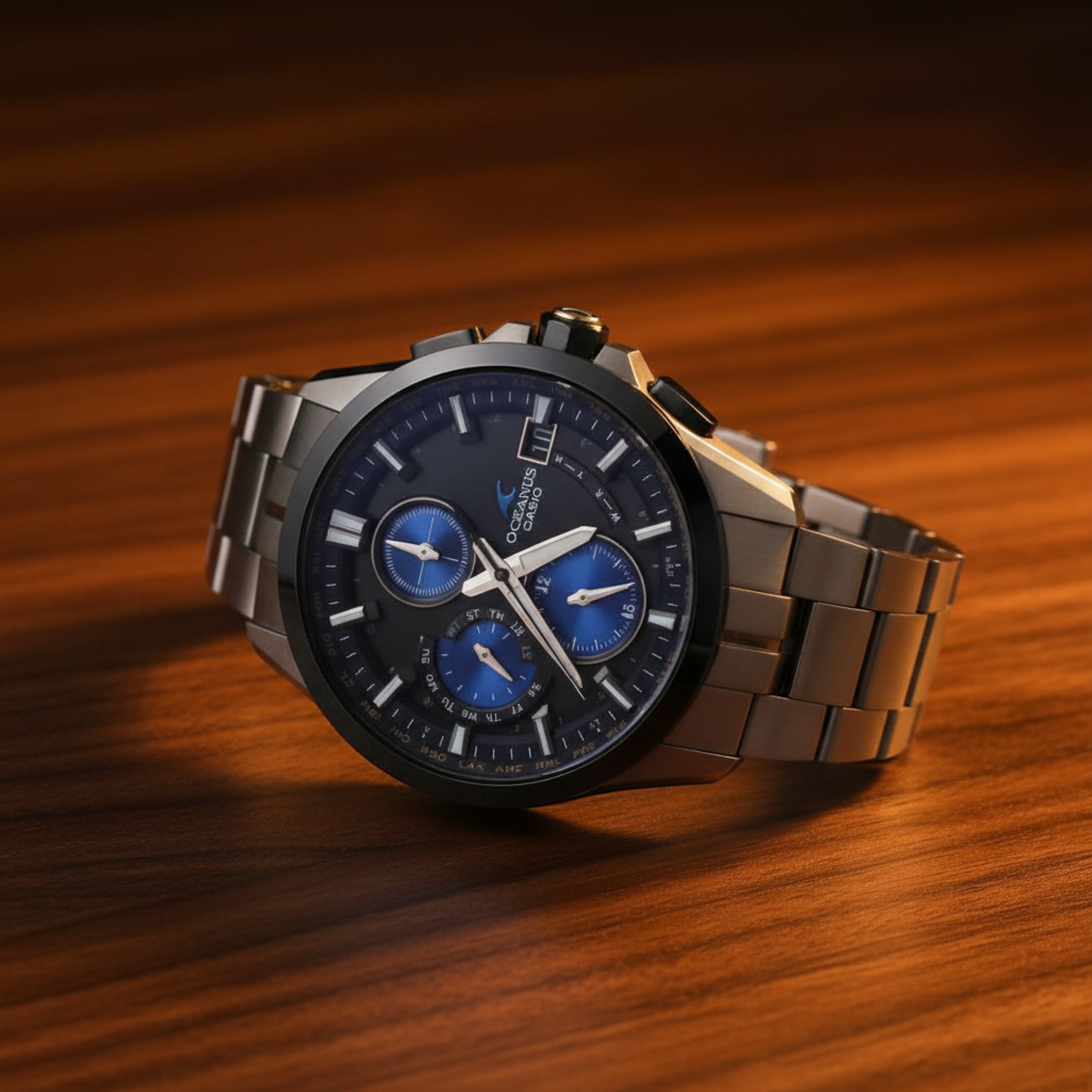Casio Oceanus Manta · 10th Anniversary · Titanium