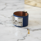 Hermès Collier de Chien · Bleu Saphir