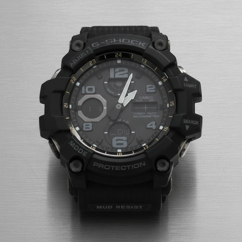 Casio G-Shock Mudmaster · Solar · Steel