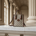 Gucci Interlocking G · GG Supreme · Leather