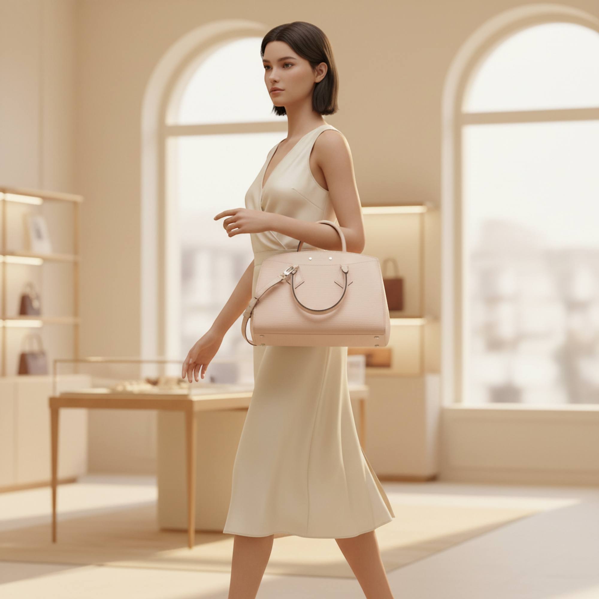 Louis Vuitton Soufflot MM · Epi Leather