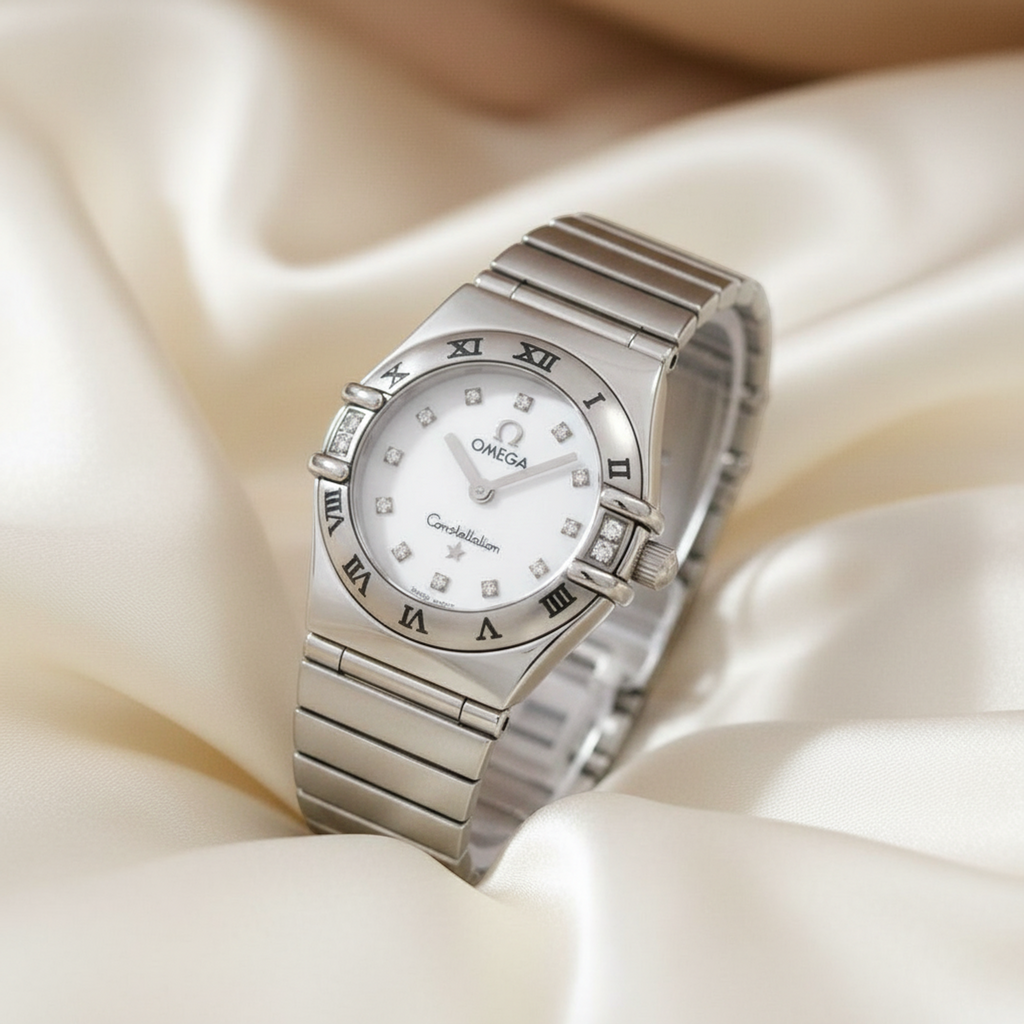 Omega Constellation · Diamond · MOP Dial