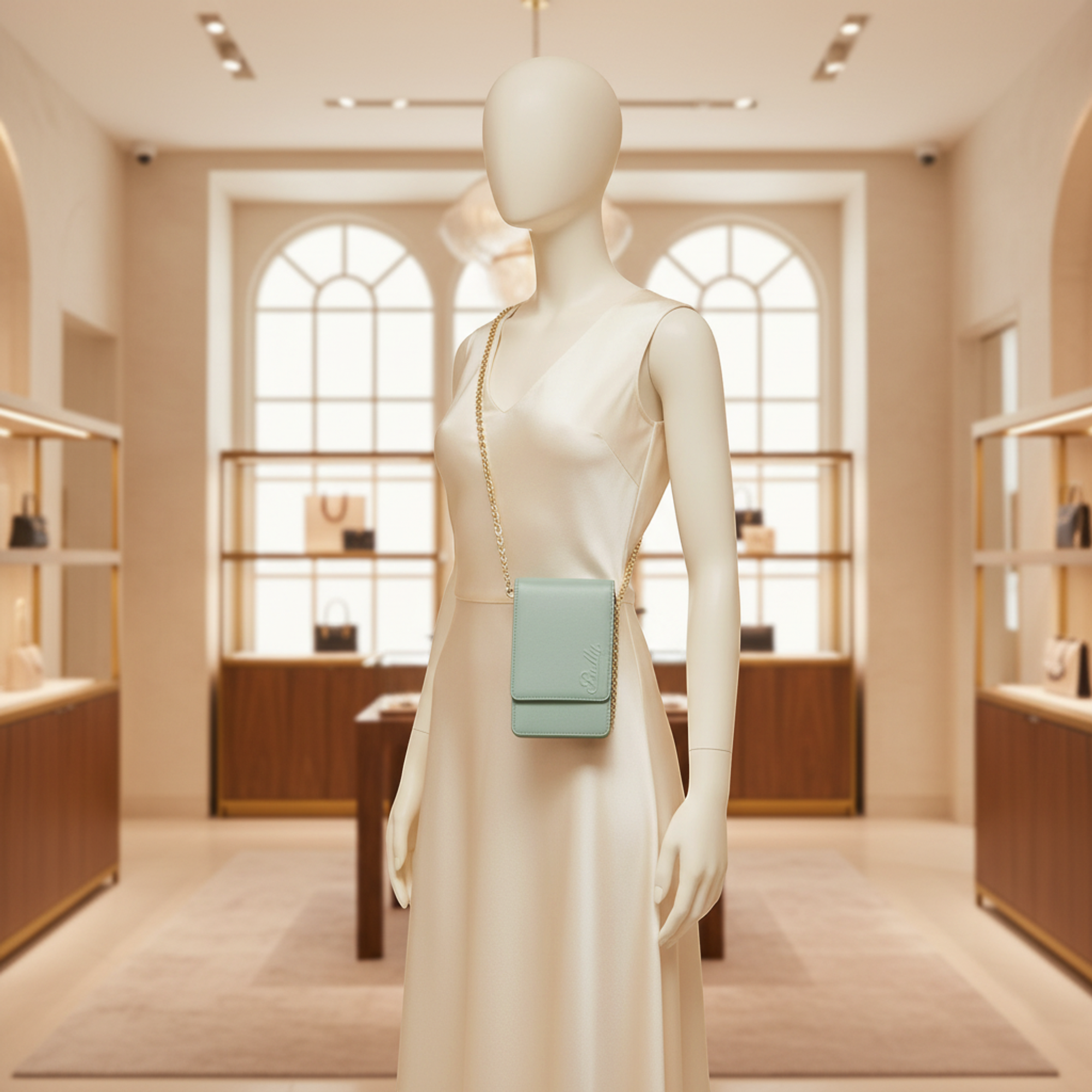 Bally · Leather Pouch · Forest