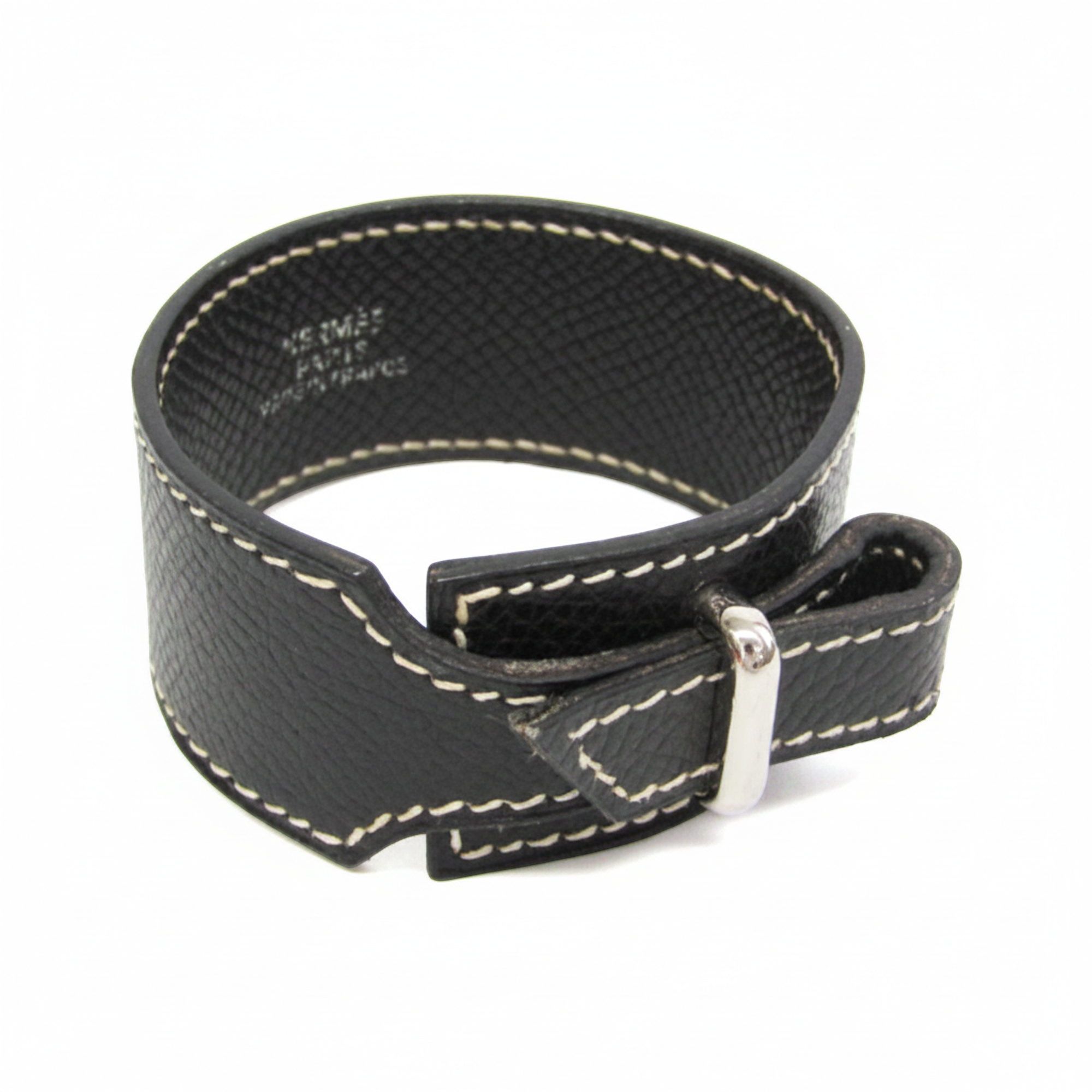 Hermes Nabab · Leather Bangle