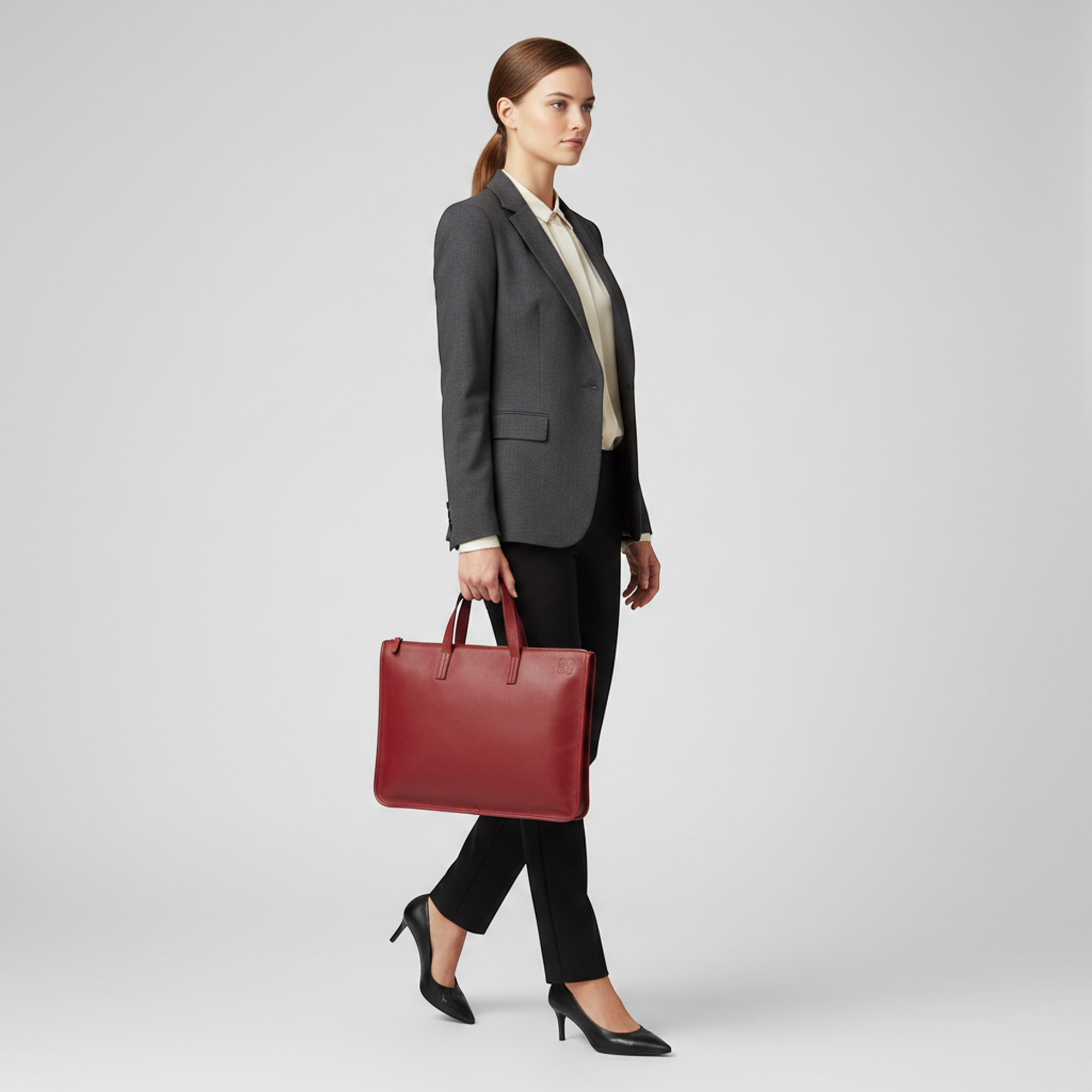 Loewe New Toledo · Leather Briefcase