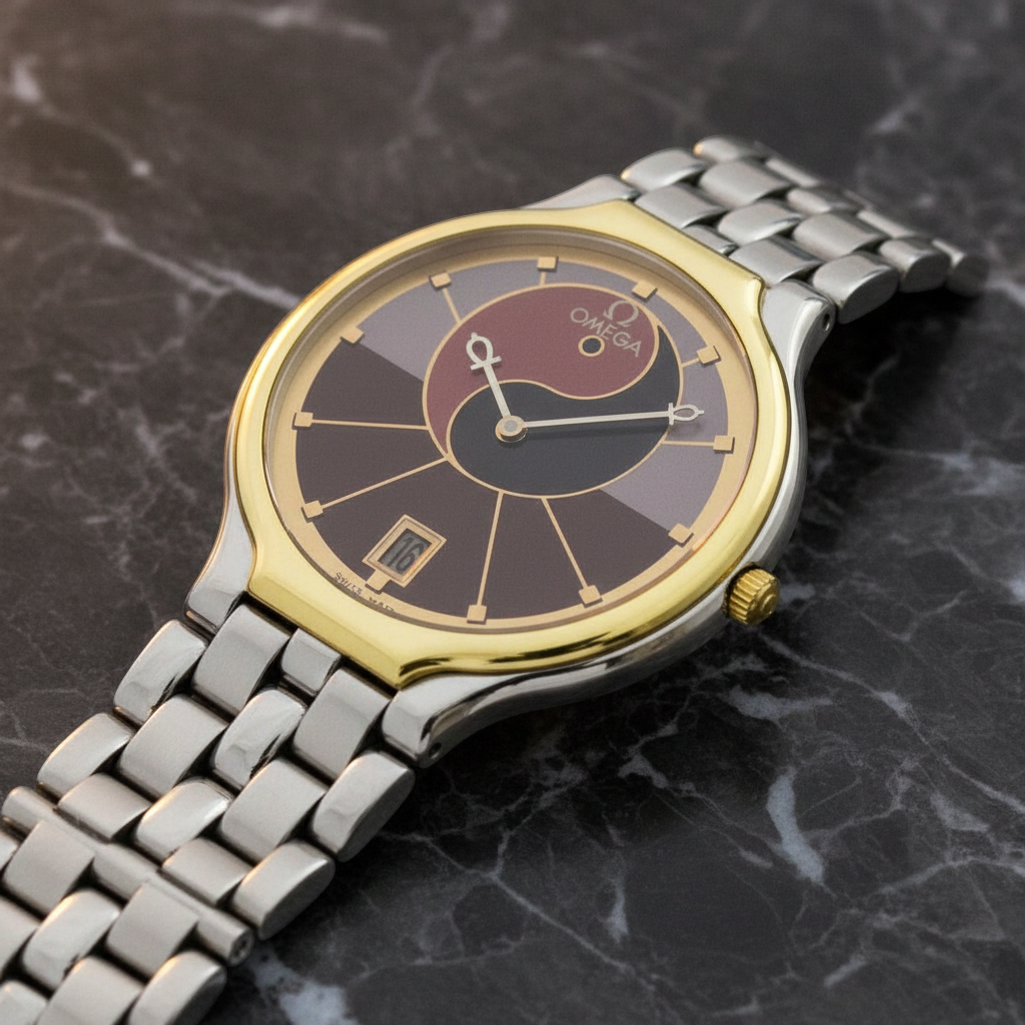 Omega De Ville Symbol · Steel & 18K Yellow Gold