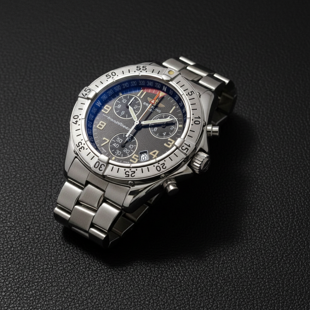 Breitling Transocean Chronograph · Steel