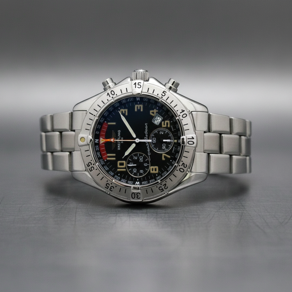 Breitling Transocean Chronograph · Steel