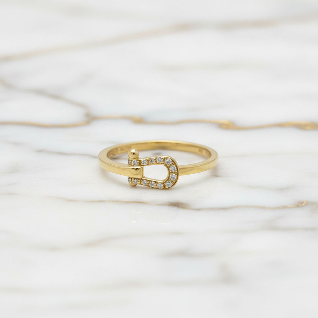 Fred Force 10 Mini · Diamond · 18K Yellow Gold