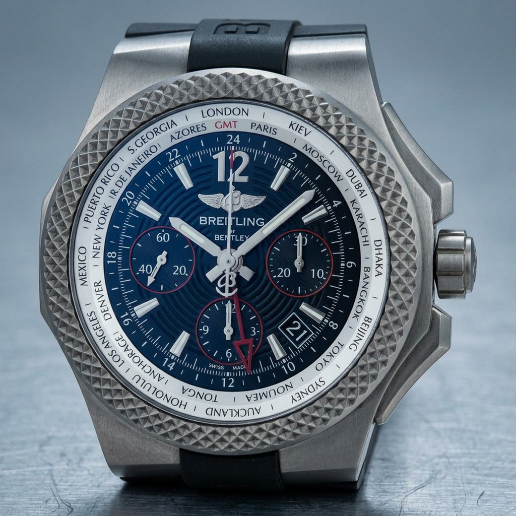 Breitling Bentley GMT · Light Body · Titanium