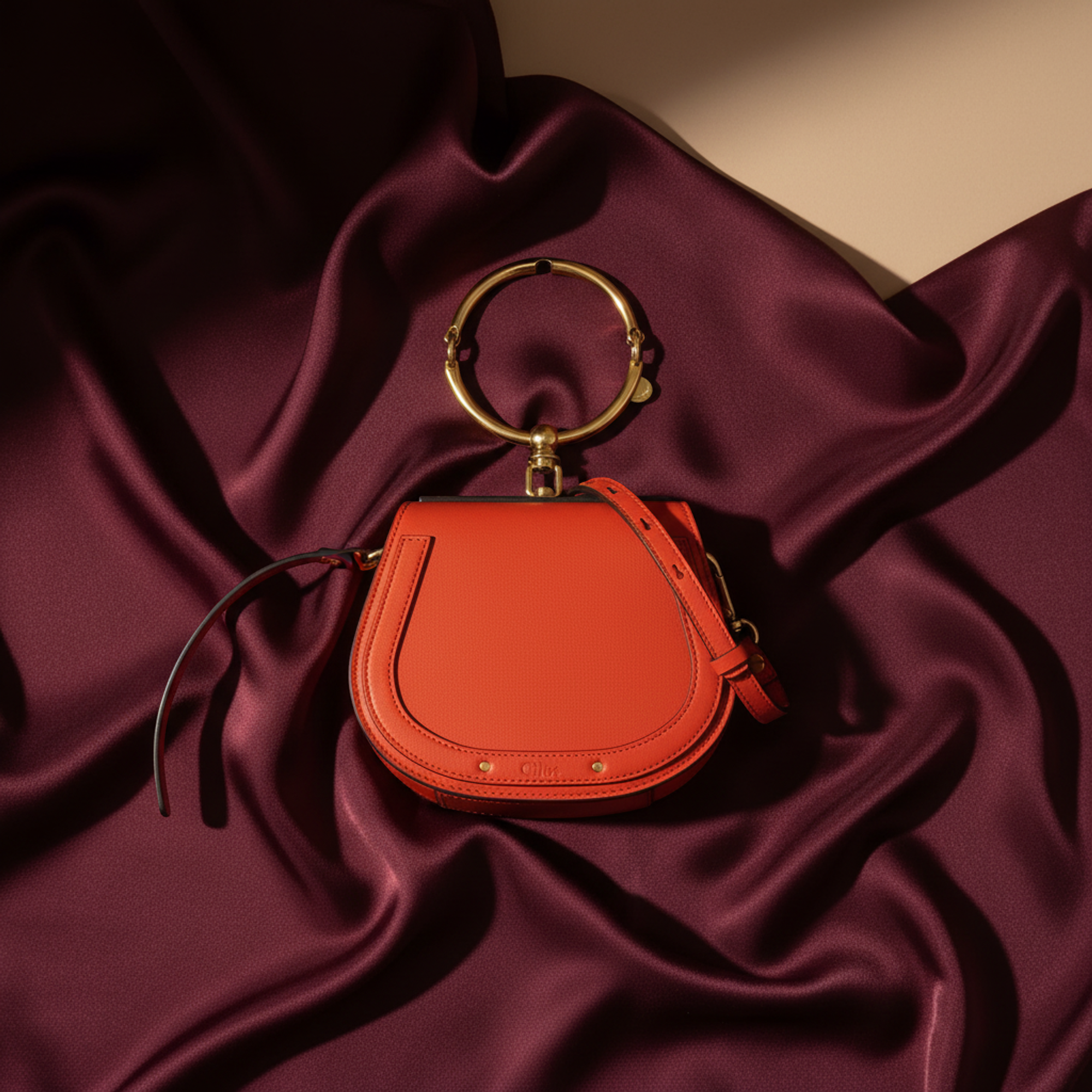 Chloé Nile · Leather Bracelet Bag
