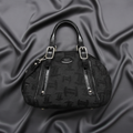 Tod's Small Boston · Canvas & Patent Leather
