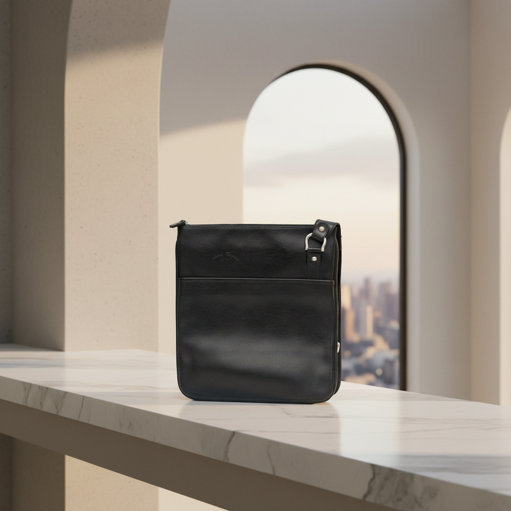 Salvatore Ferragamo · Leather Messenger