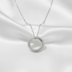 Ponte Vecchio Diamond Circle · 18K White Gold