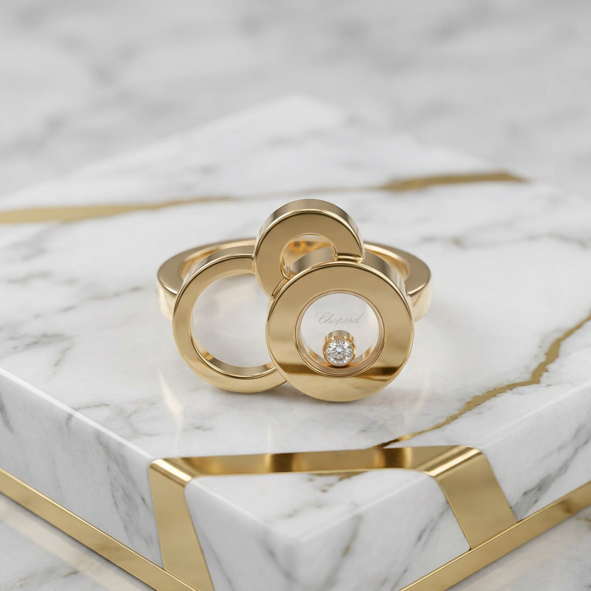 Chopard Happy Diamond · Rose Gold