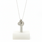 Vendome Aoyama Key · Diamond · 18K White Gold