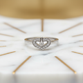 Cartier C Heart · Diamond · 18K White Gold