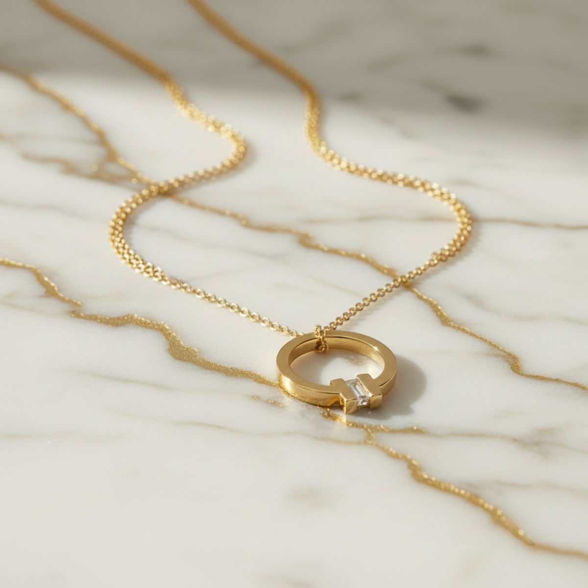 Tiffany T Square · Diamond · Rose Gold