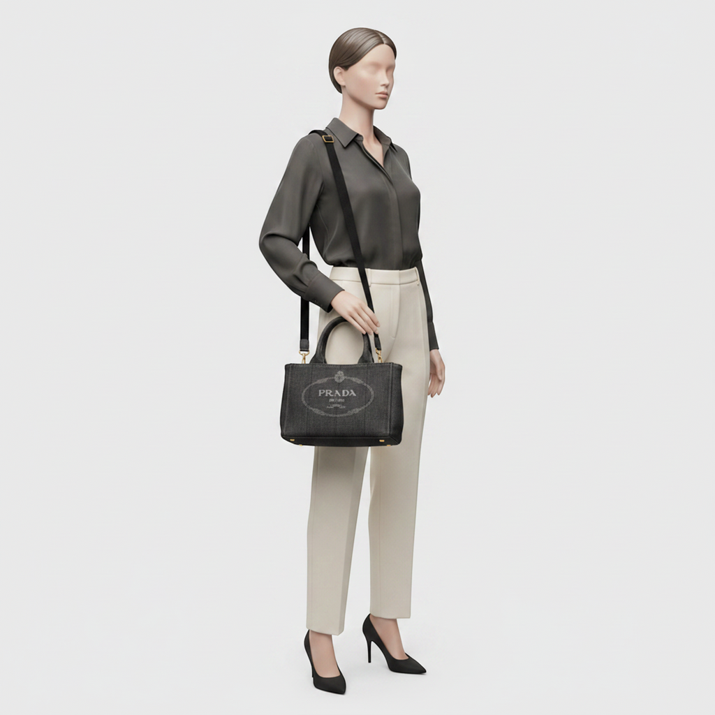Prada Canapa · Canvas Tote
