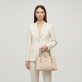 Miu Miu Madras · Leather Shoulder Bag