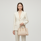 Miu Miu Madras · Leather Shoulder Bag