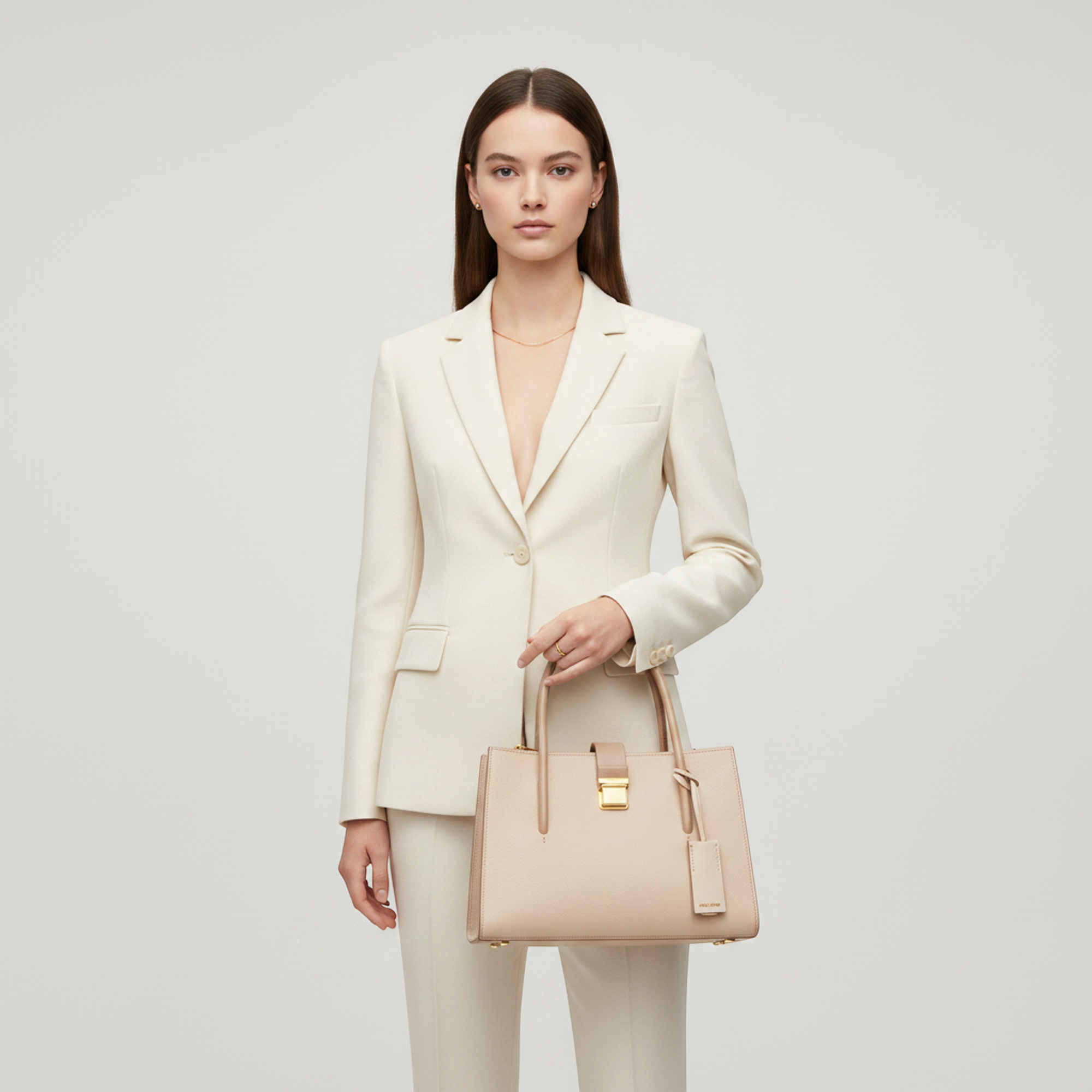 Miu Miu Madras · Leather Shoulder Bag