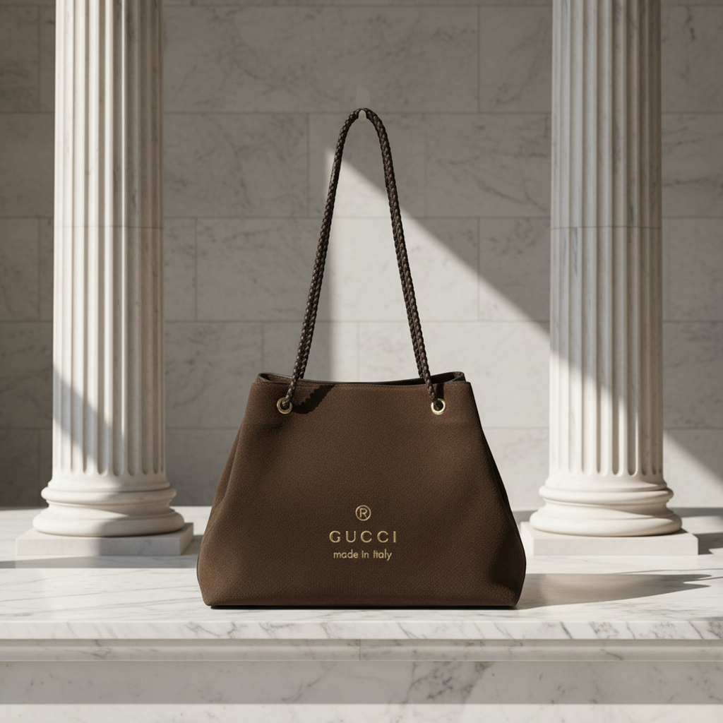 Gucci Nubuck Leather Tote