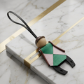 Hermès Jockey Charm · Barenia Leather
