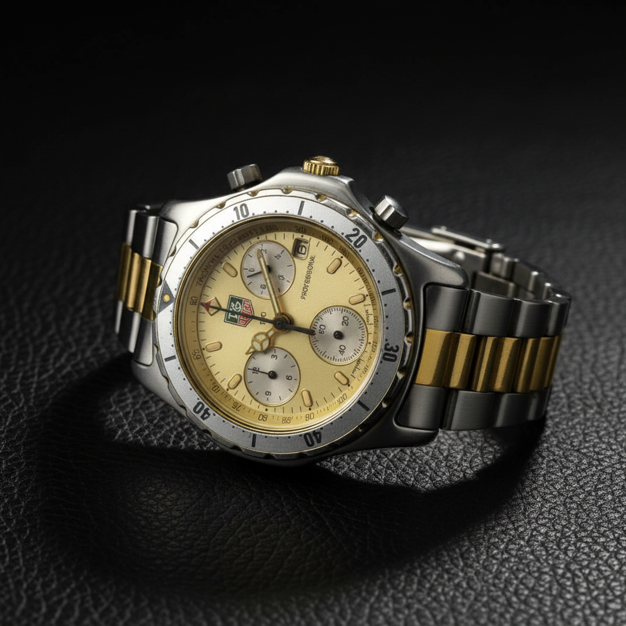 Tag Heuer Professional Chronograph · Two-Tone