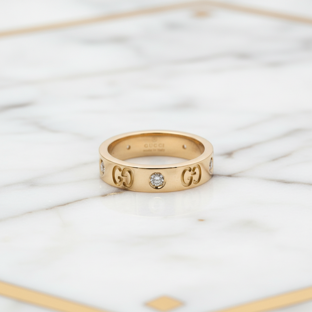 Gucci Icon · Diamond · 18K Rose Gold